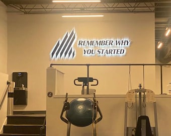 Custom backlit Metal Letters – Stainless Steel LED Office Sign | Custom Indoor & Outdoor Business Logo Signs