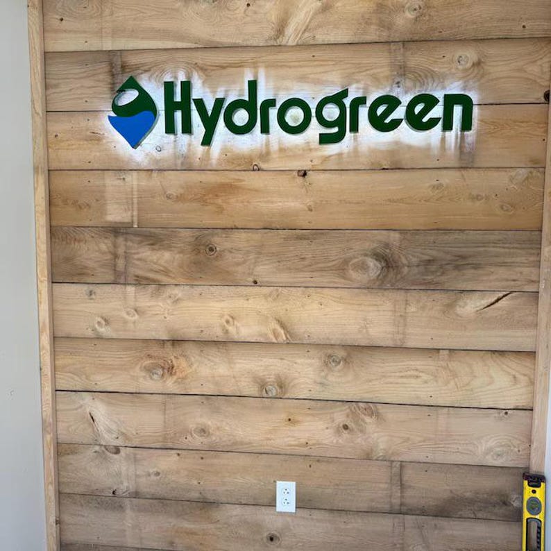 indoor custom logo sign office sign