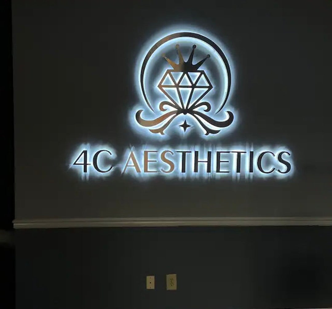 3D Custom Office Sign Raised Logo Sign for Business Custom - Etsy