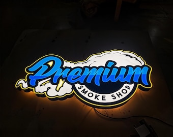 LED Sign – Custom Metal Sign – 3D Logo Wall Sign – Business Lighted Logo