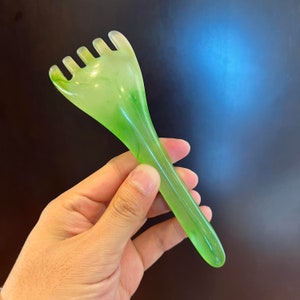 Beeswax Massage Wand, Stress Relief Body Comb, Head Massage Comb, Great Massage Gift, Size: 6.3*2*1.2&quot;