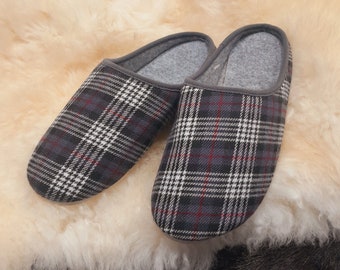 Men's Slippers  - Lord checkered