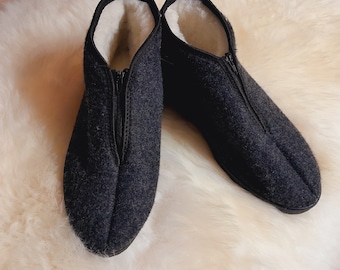 Laine Feutrée Chaussons En Laine Pour Femmes Holi: Pantoufles En