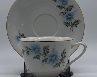 Vintage Tea Cup and Saucer Floral Flower Design