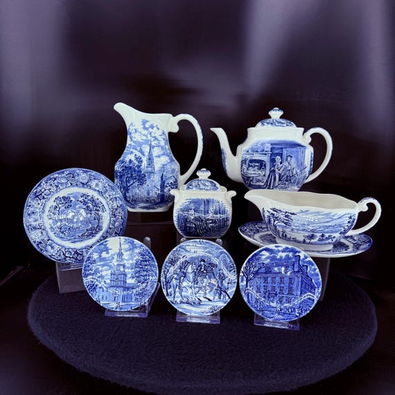 Vintage - Liberty Blue - by Staffordshire - Liberty Blue
