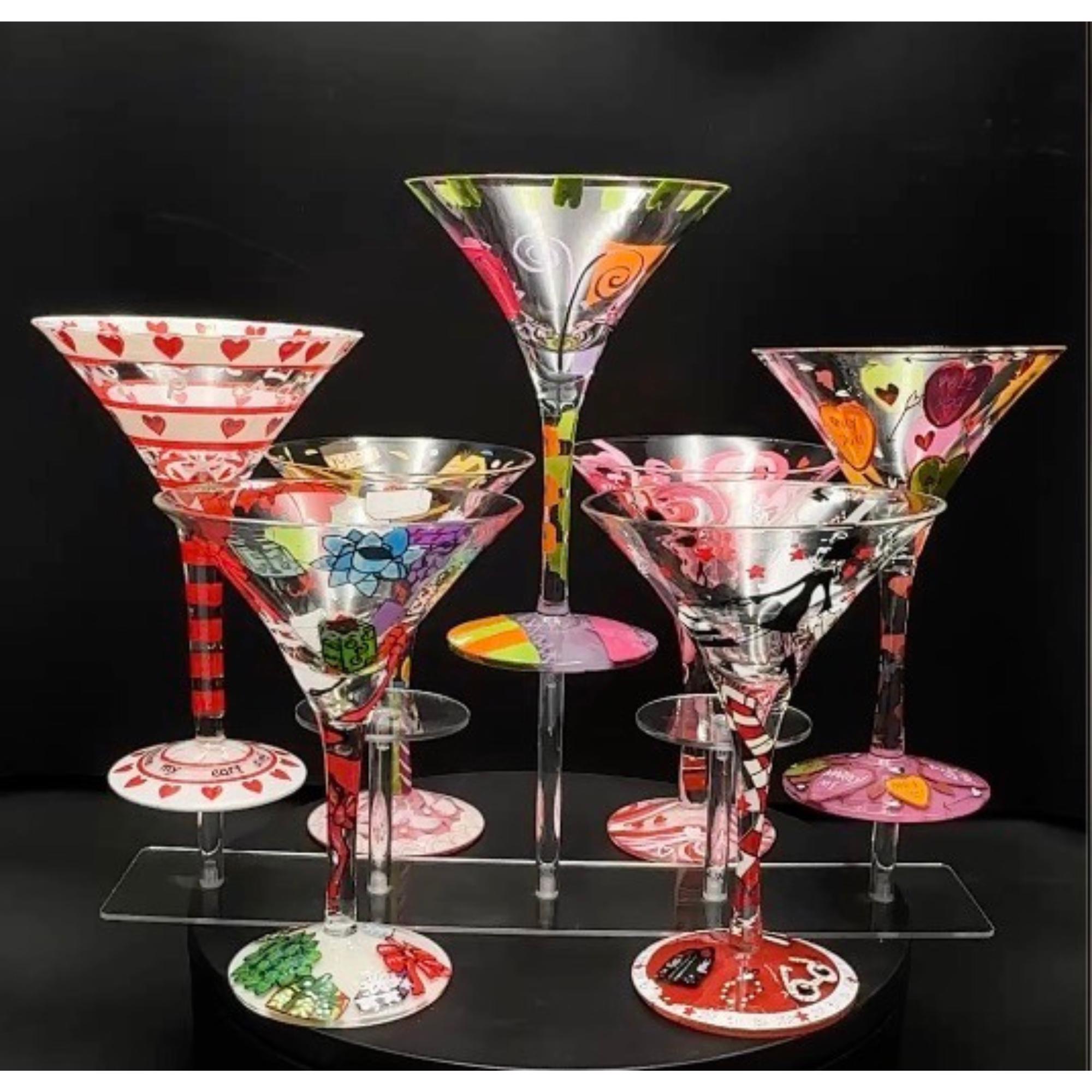 Verre à Martini Lolita – Birthday Girl, Fond De Recette Pour Anniversaire (neuf)