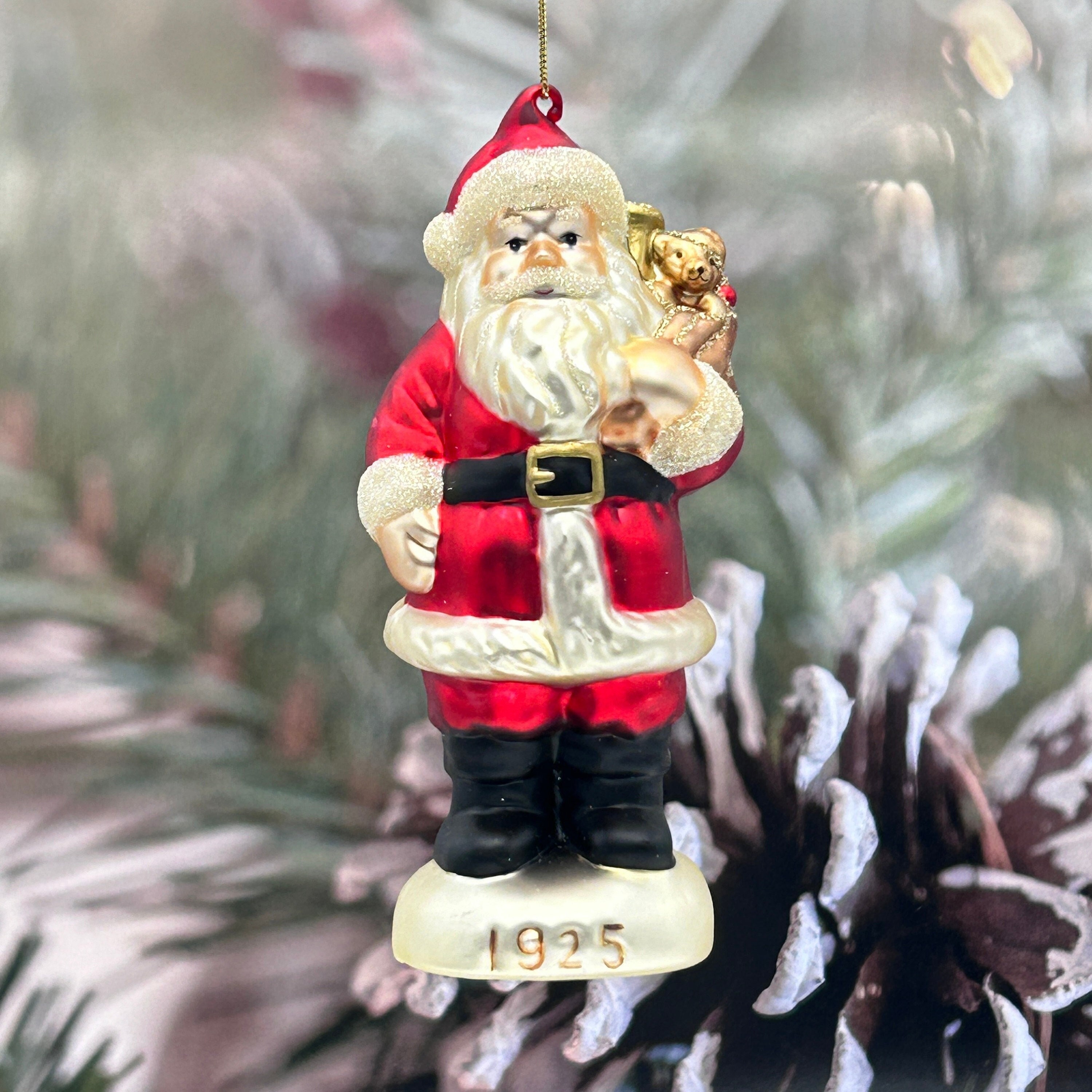 1925 Santa Ornament - Etsy