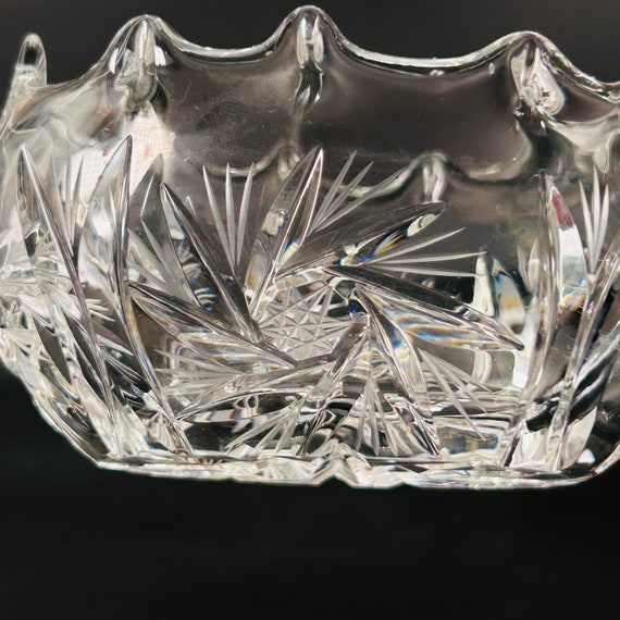 Vintage -  Swan - Crystal Lead Glass - Pinwheel a… - image 6