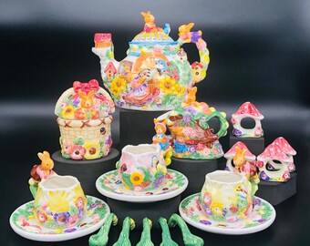 Tea Party Bunny - Etsy