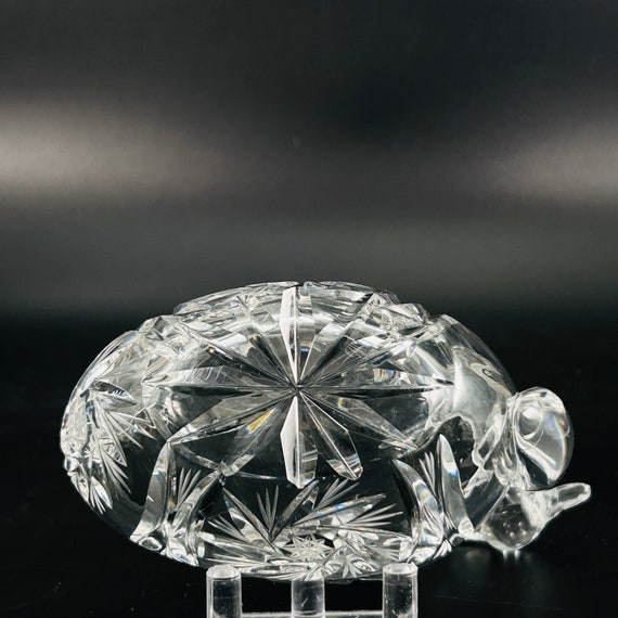 Vintage -  Swan - Crystal Lead Glass - Pinwheel a… - image 7