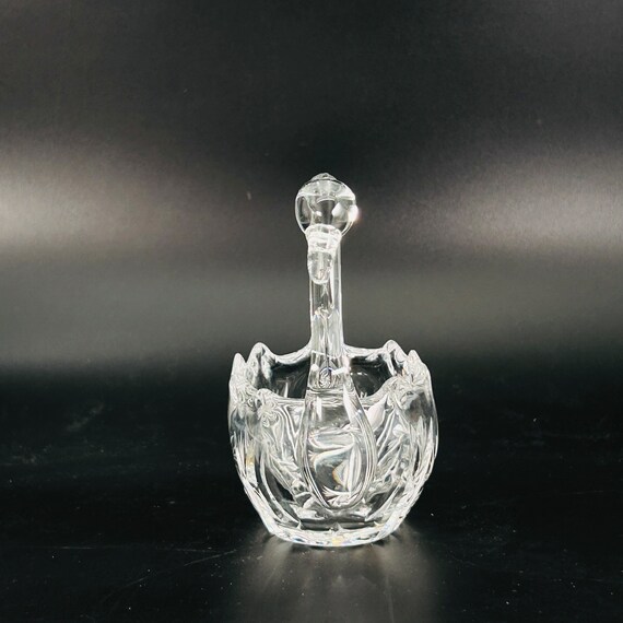 Vintage -  Swan - Crystal Lead Glass - Pinwheel a… - image 3