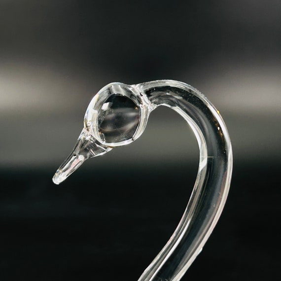 Vintage -  Swan - Crystal Lead Glass - Pinwheel a… - image 2