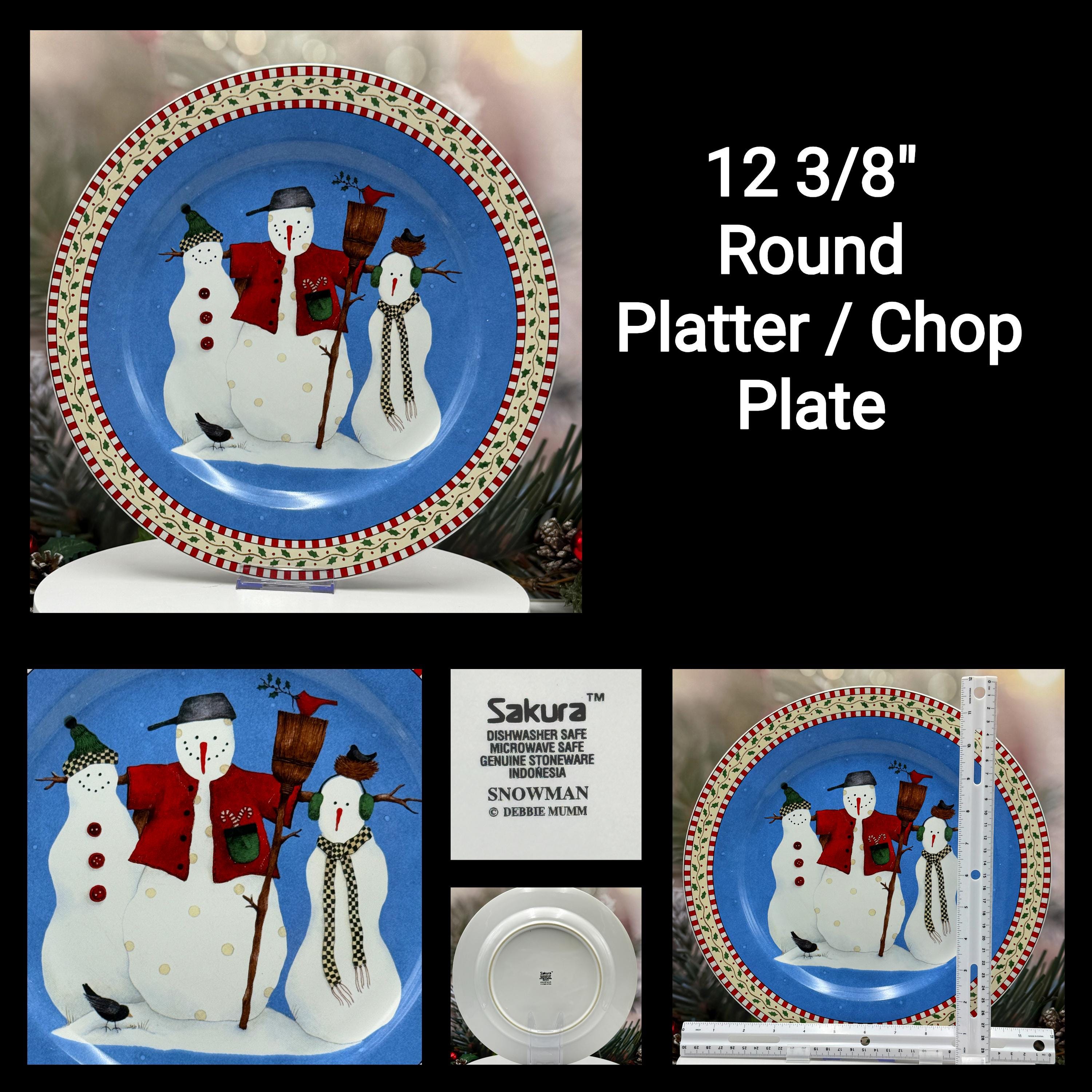 sakura.sumomo様ご購入希望１９４６年・クリスマス・１８cm・Ｂ＆Ｇ． Vintage - Debbie Mumm - Sakura Snowman Dinnerware – Christmas