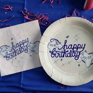 Video Game-Napkins- 16 Pack- teenage party theme, video game party, gaming party