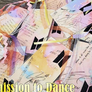 Permission to Travel Luggage Tags - Bangtan inspired, BTS, ARMY, lyrics, My Universe, Permission to Dance