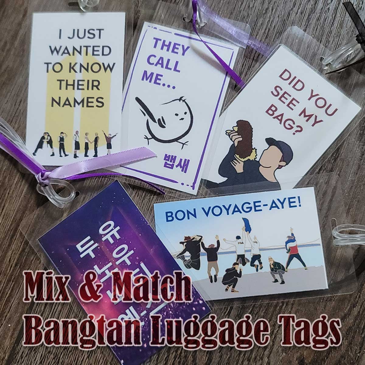  Bangtan Boys Luggage Jimin JK JIN J-Hope SUGA V RM Tag Baggage  Identification Labels ID Tag with Belt Strap-J-Hope : Clothing, Shoes &  Jewelry