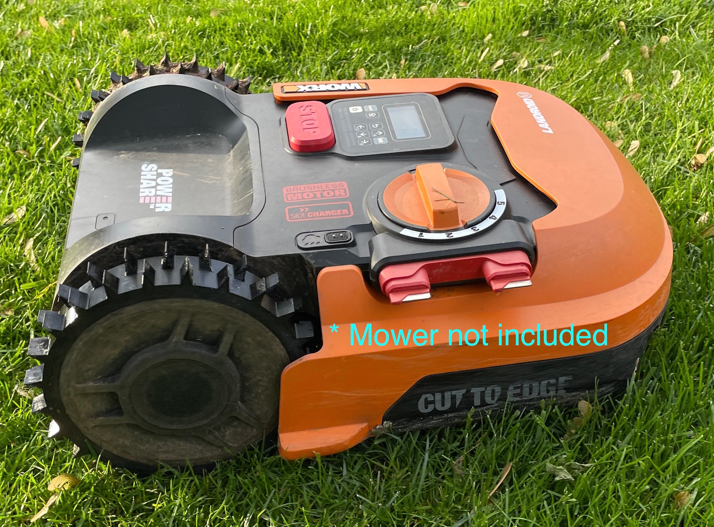 All Terrain Wheel for Worx Landroid WR140 lawnmower Enhanced Grip Durability