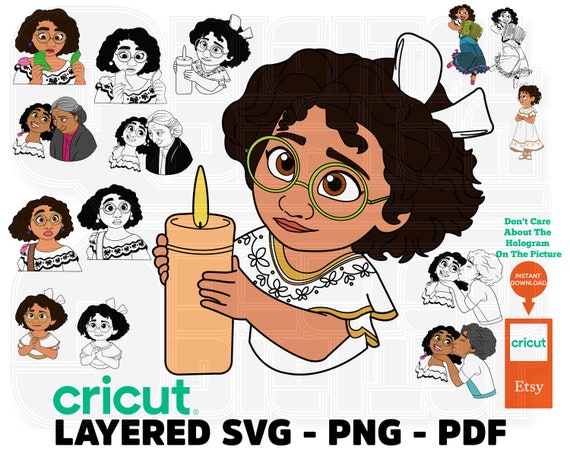 Encanto Svg Mirabel Svg Png Clipart Cricut Cut File - Etsy