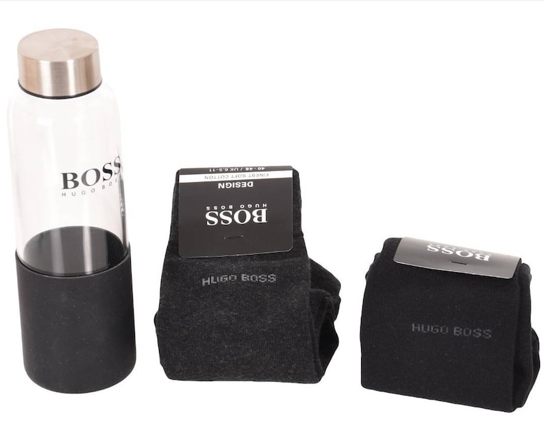Hugo Boss Mens Socks Gift Set Branded Metal Tin Socks With Etsy UK