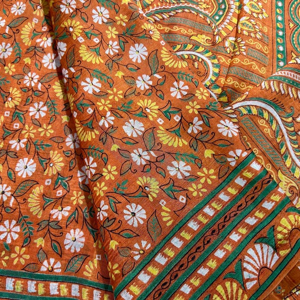 Vintage Silk Sari Trouser main image 1
