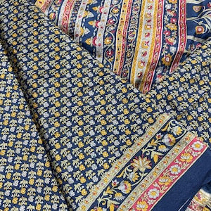 Vintage Silk Sari Women Wear 100% Pure Silk Sari Fabric 5 Yard Silk Fabric Silk Saree Vintage Silk Saree