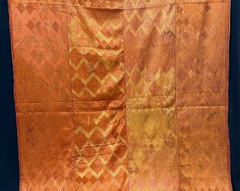 Vintage Phulkari Antique Phulkari Indian Antique Textile Phulkari Embroidery Floss Silk Phulkari Bagh Shawl Phulkari Dupatta