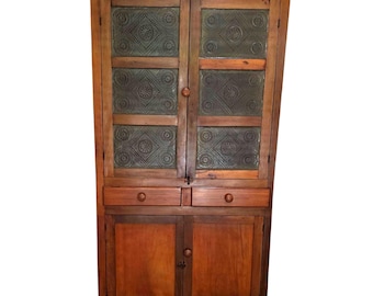 19th Century Pie Safe with Jelly Cabinet