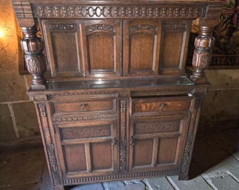 19 Century Cupboard Arts and Craft Furniture From Smerdons Westcliff-on-Sea