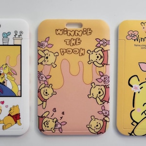 Winnie the pooh badge holders