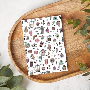 But First, Coffee (Color) | T0009 | Water Soluble Transfer Paper | Polymer Clay Earring & Jewelry Image Transfers | Former SKU CF01