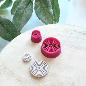 Record | Polymer Clay Cutter | Earring & Jewelry Maker Supplies