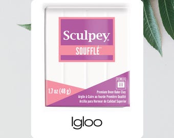 Igloo | 1.7 oz | Sculpey Soufflé™
