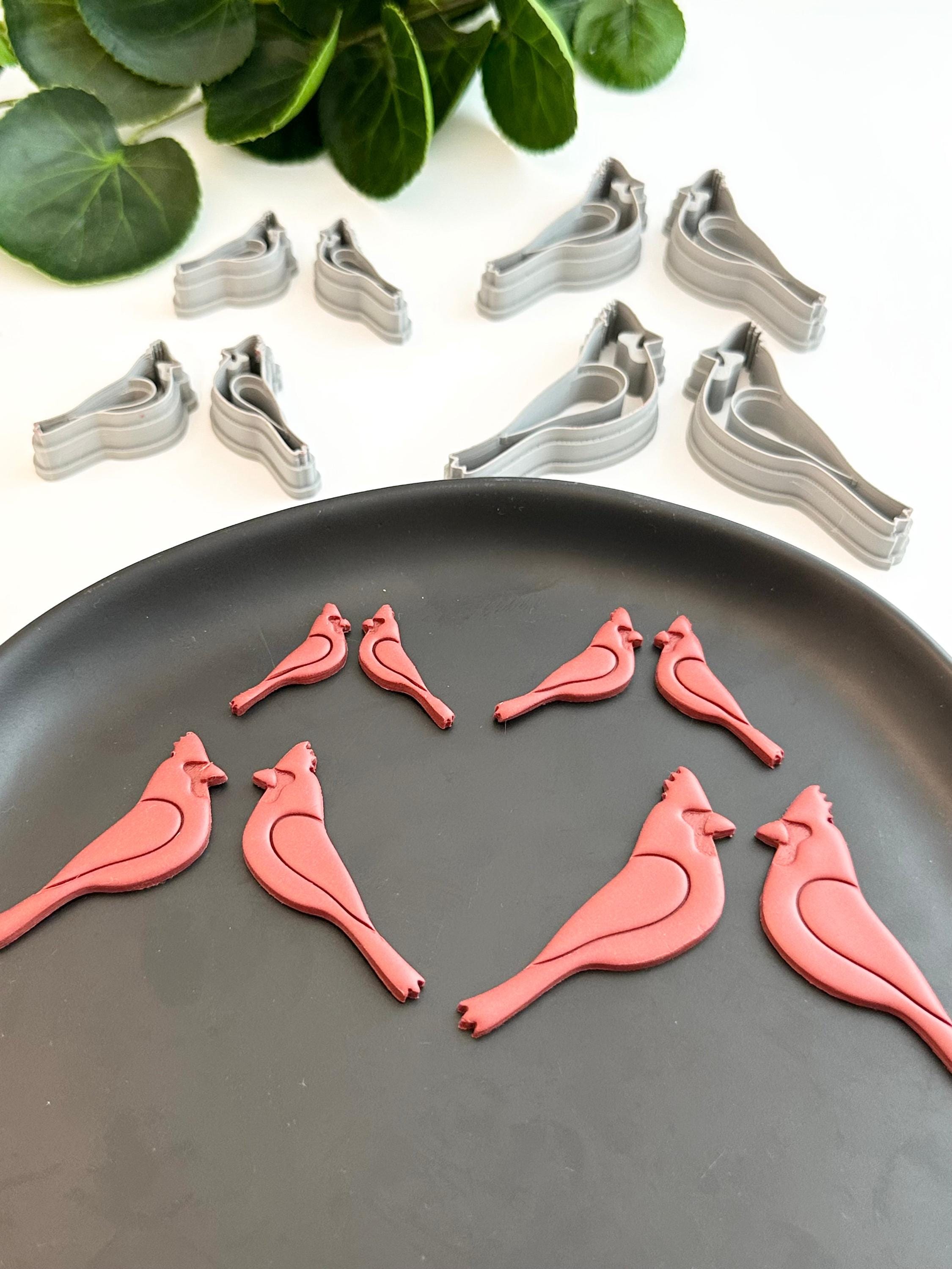Cardinal (mirror Set) | Polymer Clay Cutter | Earring & Jewelry Maker ...