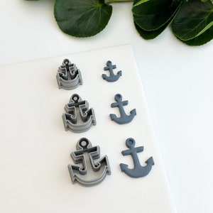Anchor | Polymer Clay Cutter | Earring & Jewelry Maker Supplies
