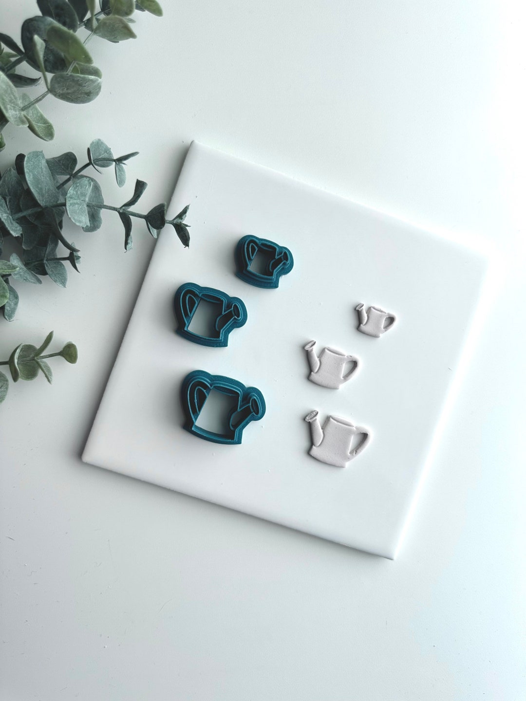 Watering Can Polymer Clay Cutter Spring Maker Collection 01.18.23 Etsy