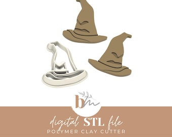 Magic Talking Hat - 3 Sizes | Digital STL File | Polymer Clay Tools & Cutters