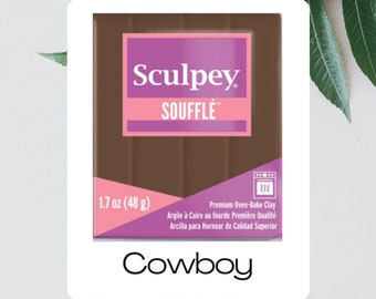 Cowboy 1.7oz | Sculpey Soufflé | Polymer Clay