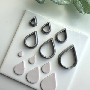 Teardrop | Basic Shapes Collection | Polymer Clay Cutter