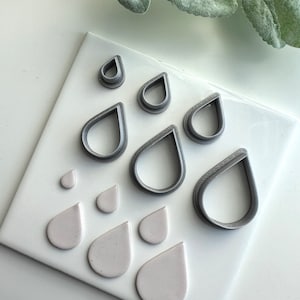 Teardrop | Polymer Clay Cutter | Earring & Jewelry Maker Supplies
