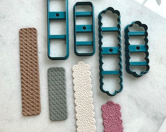 Bookmarks | Polymer Clay Cutter | Earring & Jewelry Maker Supplies