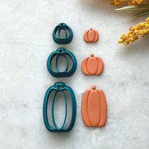 Embossed Pumpkin | Fall Collection | Polymer Clay Cutter
