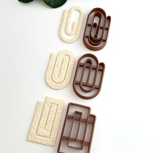 Paperclip Bookmark | Polymer Clay Cutter | Earring & Jewelry Maker Supplies