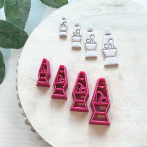 Lava Lamp | Polymer Clay Cutter | Earring & Jewelry Maker Supplies