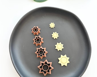 Sunshine | Polymer Clay Cutter | Earring & Jewelry Maker Supplies