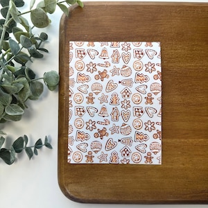 Gingerbread Cookies | CH21 | Water Soluble Transfer Paper | Polymer Clay Image Transfers