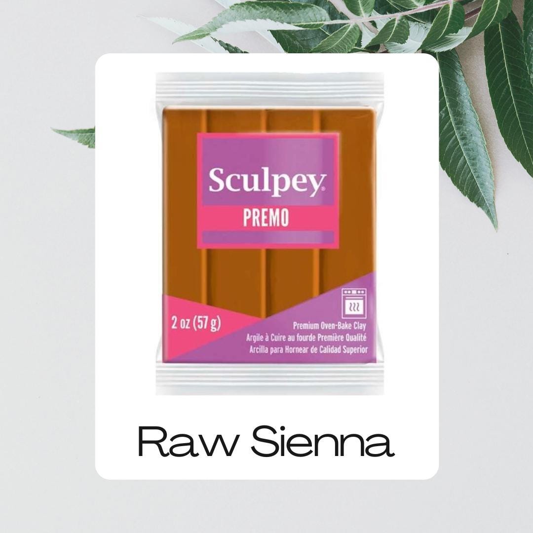 Rauwe sienna | 2oz | Sculpey Premo™