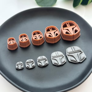 Kopfgeldjäger | Polymer Clay Cutter | Zubehör für Ohrring- und Schmuckherstellung Bild 1