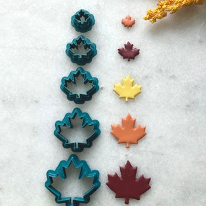 Ahornblatt | Polymer Clay Cutter | Ohrring & Schmuck Maker Zubehör