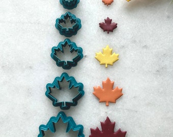 Maple Leaf | Polymer Clay Cutter | Earring & Jewelry Maker Supplies