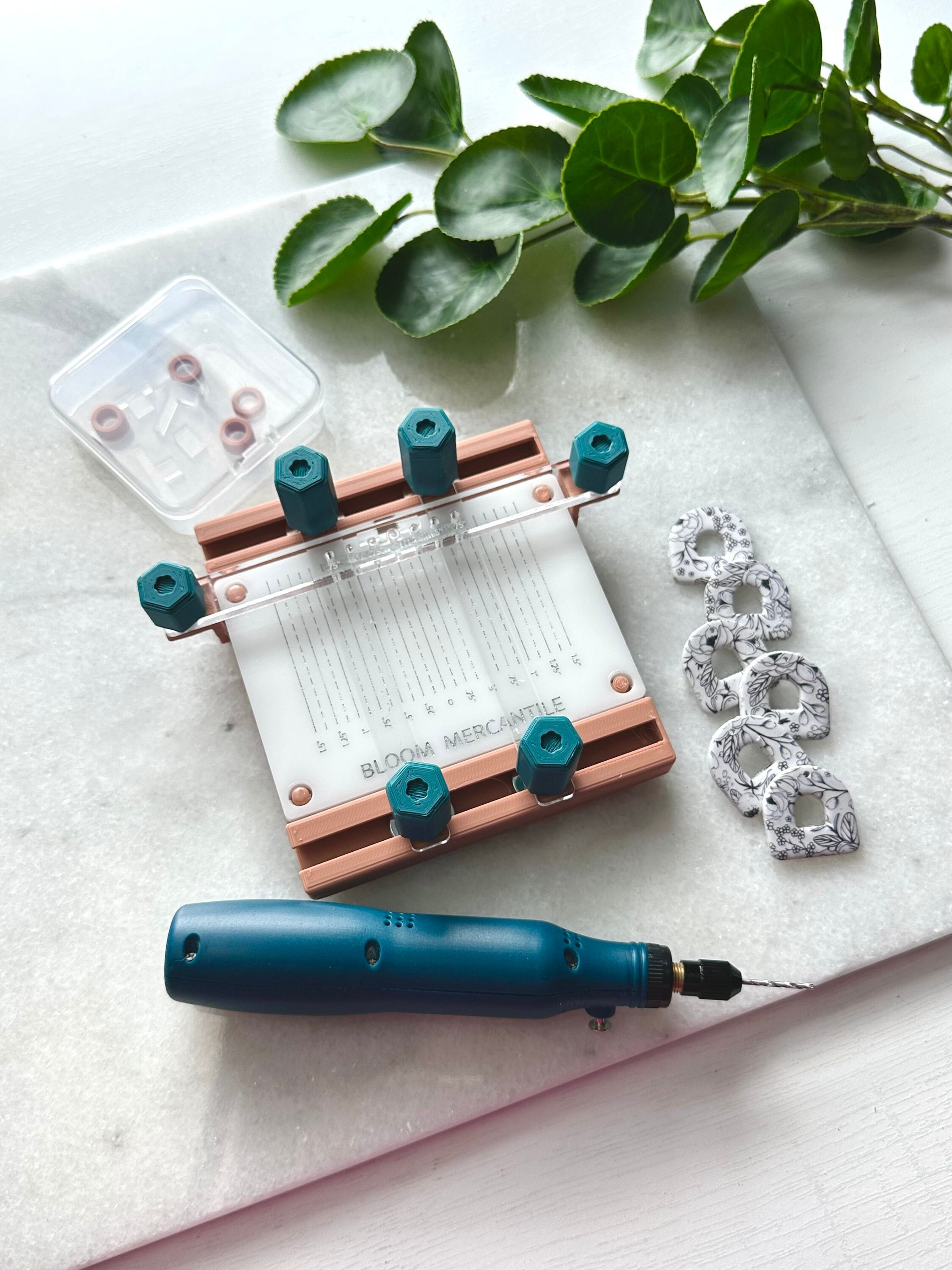 Polymer Clay Earring Hole Drill Guide